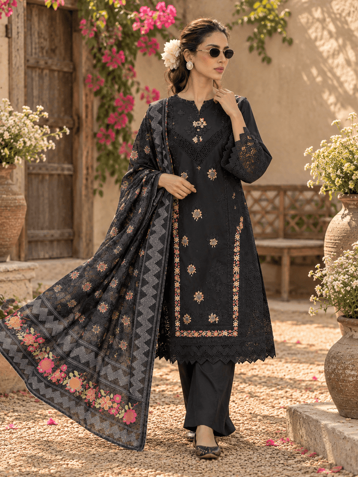 1 best black cutwork stitched suit