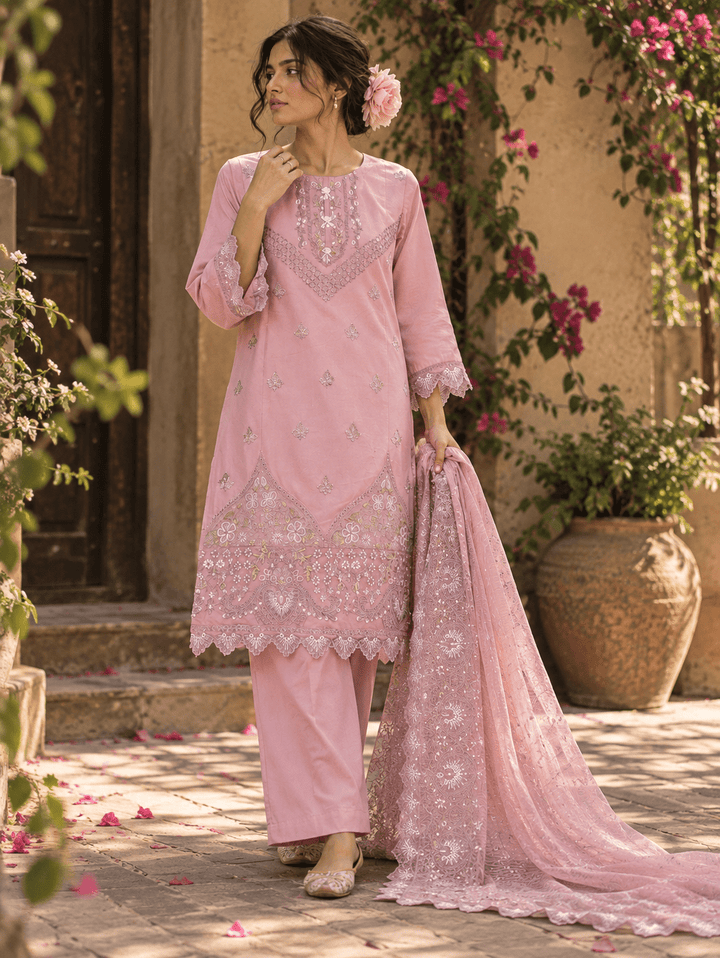 1 best blush pink stitched suit