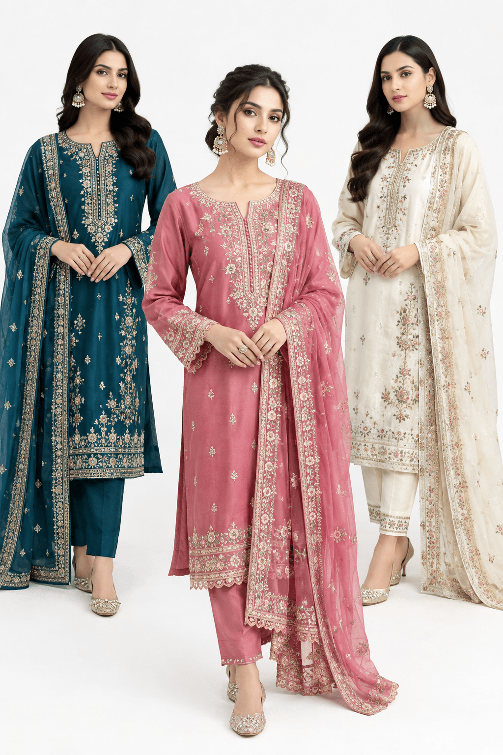 buy stitched suits online in Pakistan - Rovaya