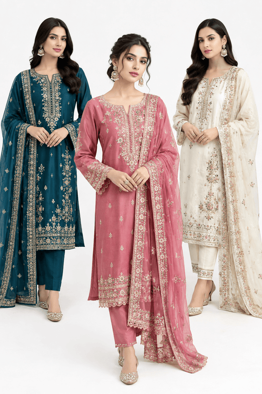 buy stitched suits online in Pakistan - Rovaya