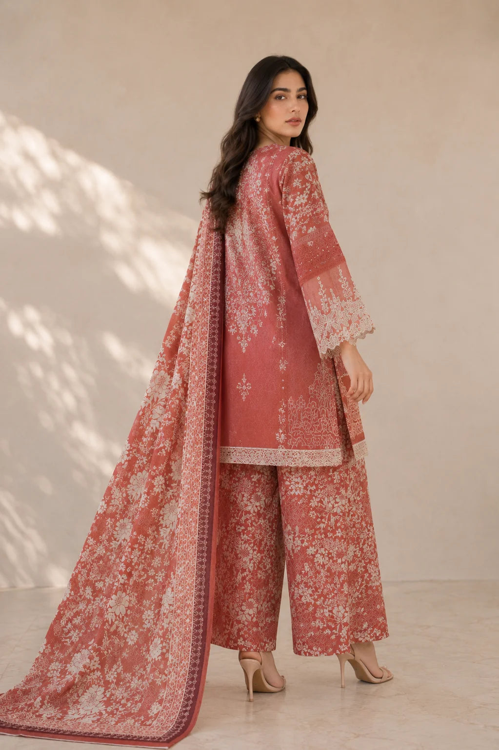 LUXURY EMBROIDERED COTTON 3PC