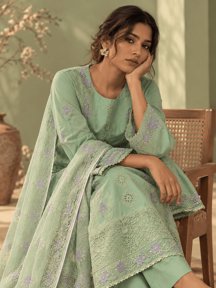 1 best sage green stitched suit