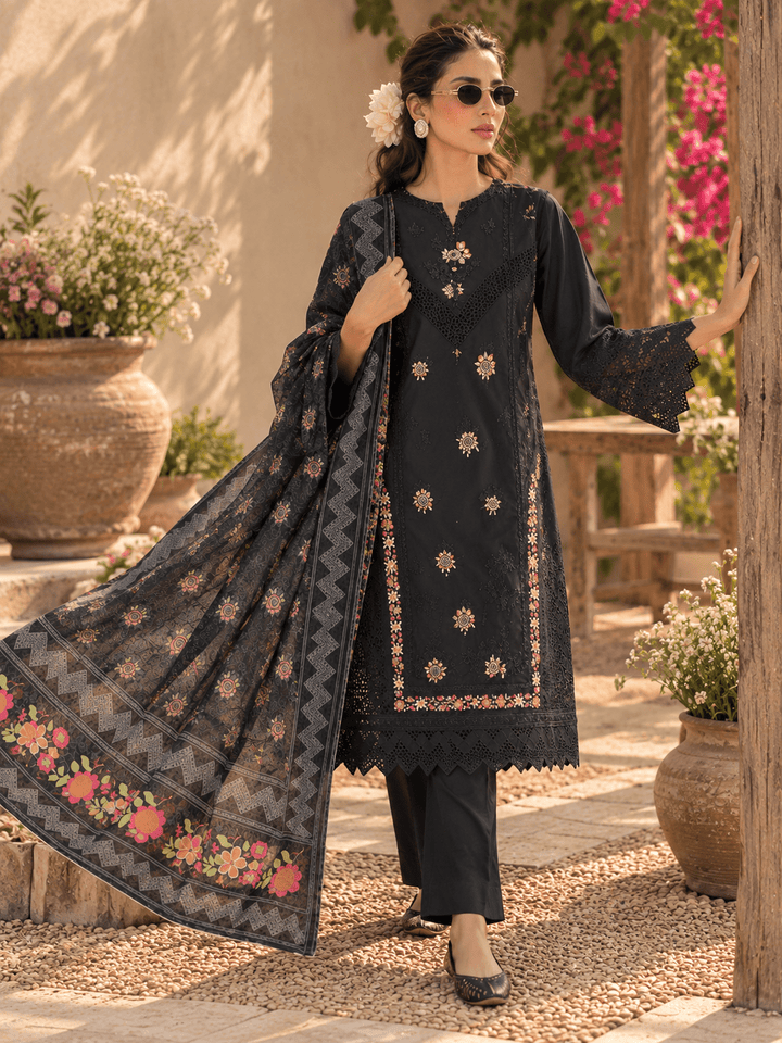 1 best black cutwork stitched suit